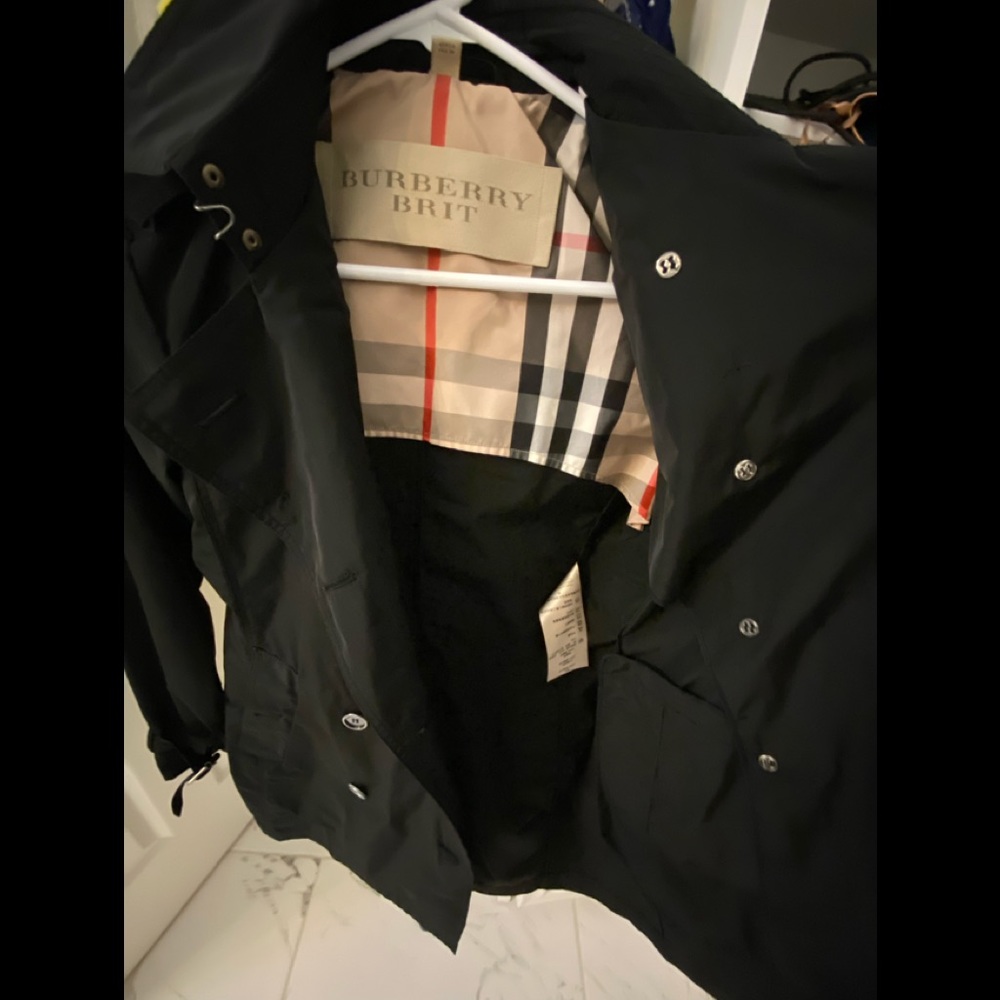 Burberry coat .